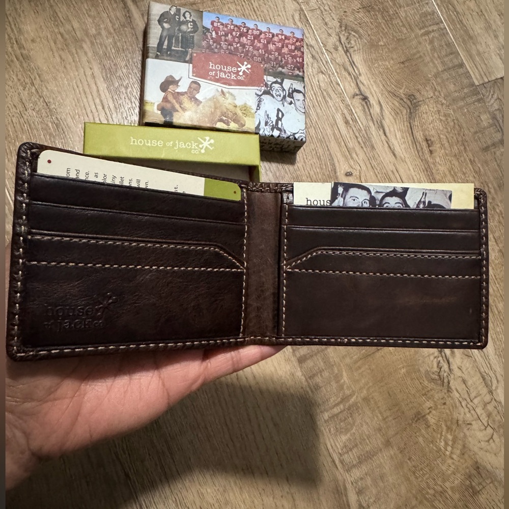 Brown Leather Wallet